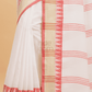 Dewali Silk Saree with Red and Golden Border-008 - indeloom