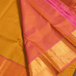 Silk Mark Certified Handloom Kanjivaram Silk Saree  |  Sun Yellow