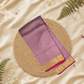 Handloom Chanderi Silk Cotton Saree  |  rose pink