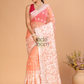 Organza Embroidery Saree With Blush Pink - 115