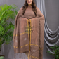 Desert Brown Linen X Linen 2-Piece Set Kurti & Dupatta (UNSTITCHED) - 110
