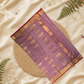 Handloom Chanderi Silk Cotton Saree  |  rose pink