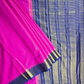 Classic Mysore Silk Saree  |  Rani Pink