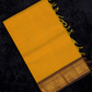 Kanchi Cotton|Marigold Yellow & Purple