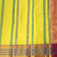 Narayanpet Cotton Saree - Yellow