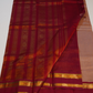 Pure Handloom Korvai Saree | Blood Red