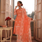 Handwoven Jamdani Muslin Unstitched 2-piece Kurti  |  Almond Beige