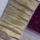 Handwoven Pure Gadwal Silk Saree  |  Berry Pink