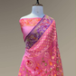 Pure Banarasi Exclusive Ektara Kora JAMDANI Tilfi saree  | Pink