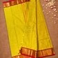 Chettinad Cottton Saree With Golden Yellow