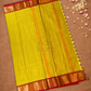 Chettinad Cottton Saree With Golden Yellow