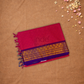 Chettinad Cottton Saree With Rani Pink