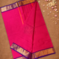 Chettinad Cottton Saree With Rani Pink