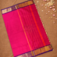 Chettinad Cottton Saree With Rani Pink