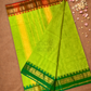 Chettinad Cottton Saree With Neon Green
