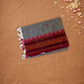 Chettinad Cottton Saree With Dove Gray