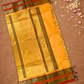 Chettinad Cottton Saree With Amber Orange