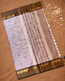 Chettinad Cottton Saree With Baby Pink