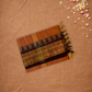 Chettinad Cottton Saree With Fire Orange