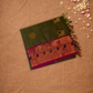 Chettinad Cottton Saree With Jungle Green