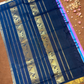 Pure Handloom Korvai Saree | Aqua Blue