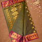 Chettinad Cottton Saree With Jungle Green