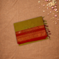 Chettinad  Cottton Saree With Corn Yellow