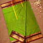 Chettinad  Cottton Saree With Lawn Green