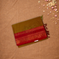 Chettinad  Cottton Saree With Golden Yellow