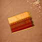Chettinad Cottton Saree With Light Orange