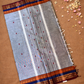 Chettinad  Cottton Saree With Ash Gray