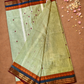 Chettinad  Cottton Saree With Patel Green