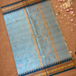 Chettinad Cottton Saree With Sky Blue