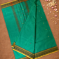 Chettinad  Cottton Saree With Pine Green