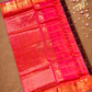 Handloom Korvai Silk Cotton Saree  |  Maroon Red
