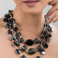 Obsidian Shine Necklace