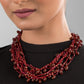 Crimson Glow Choker