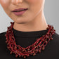 Crimson Glow Choker