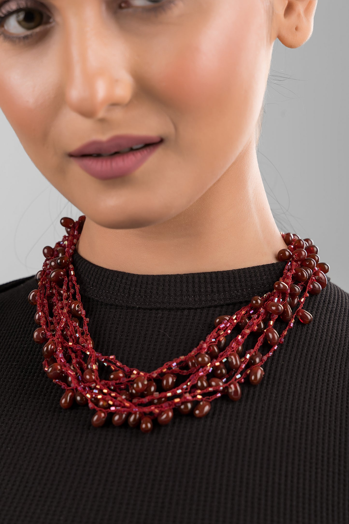 Crimson Glow Choker
