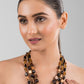 Bronze Noir Beaded