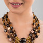 Bronze Noir Beaded