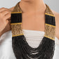 Gold Black Gulbahar Haar