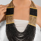 Gold Black Gulbahar Haar