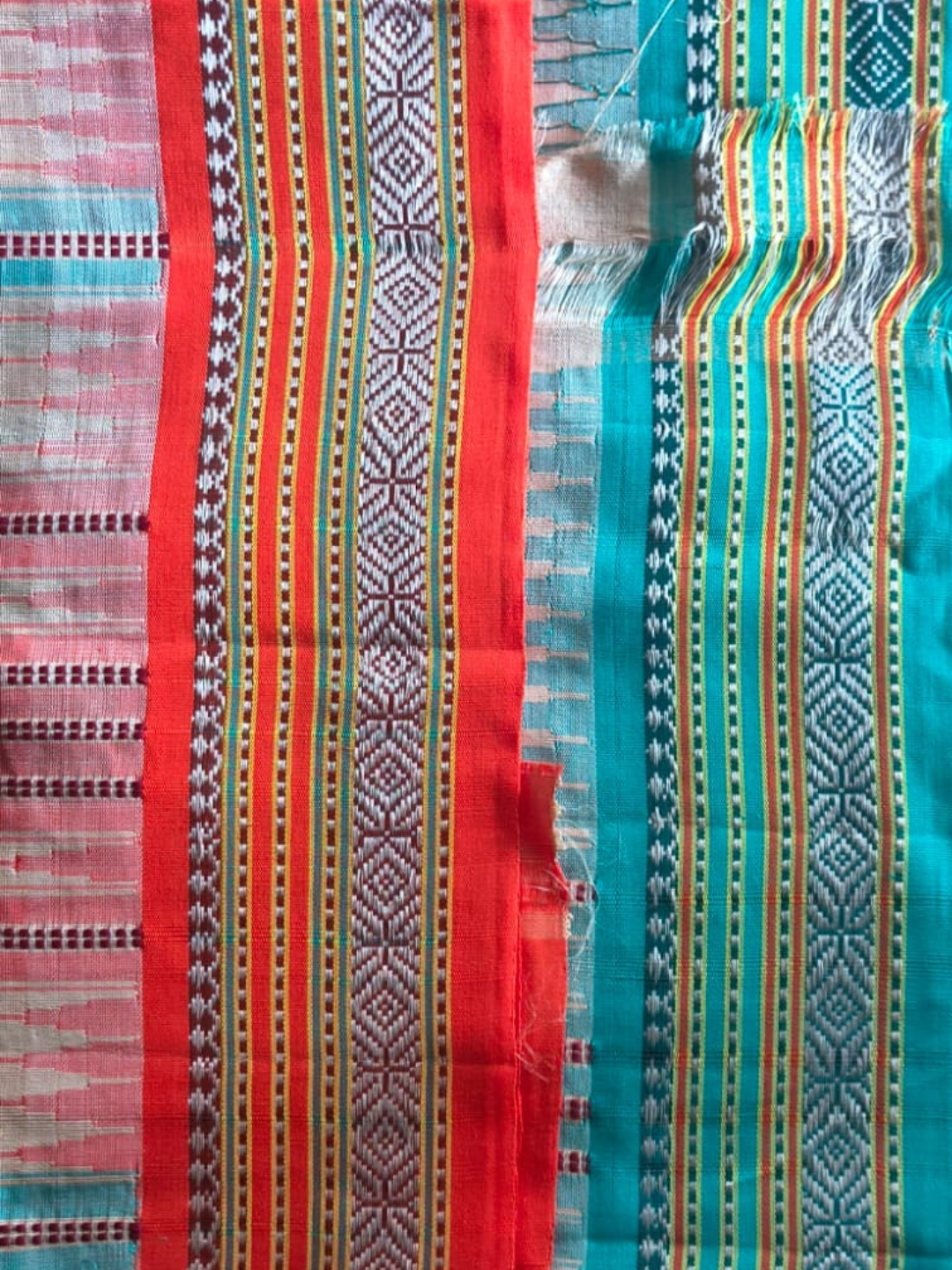 Handwoven Pure Vidarbha Tussar Silk Saree  |  Snow White