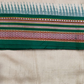 Handwoven Pure Vidarbha Tussar Silk Saree  |  Green and Red