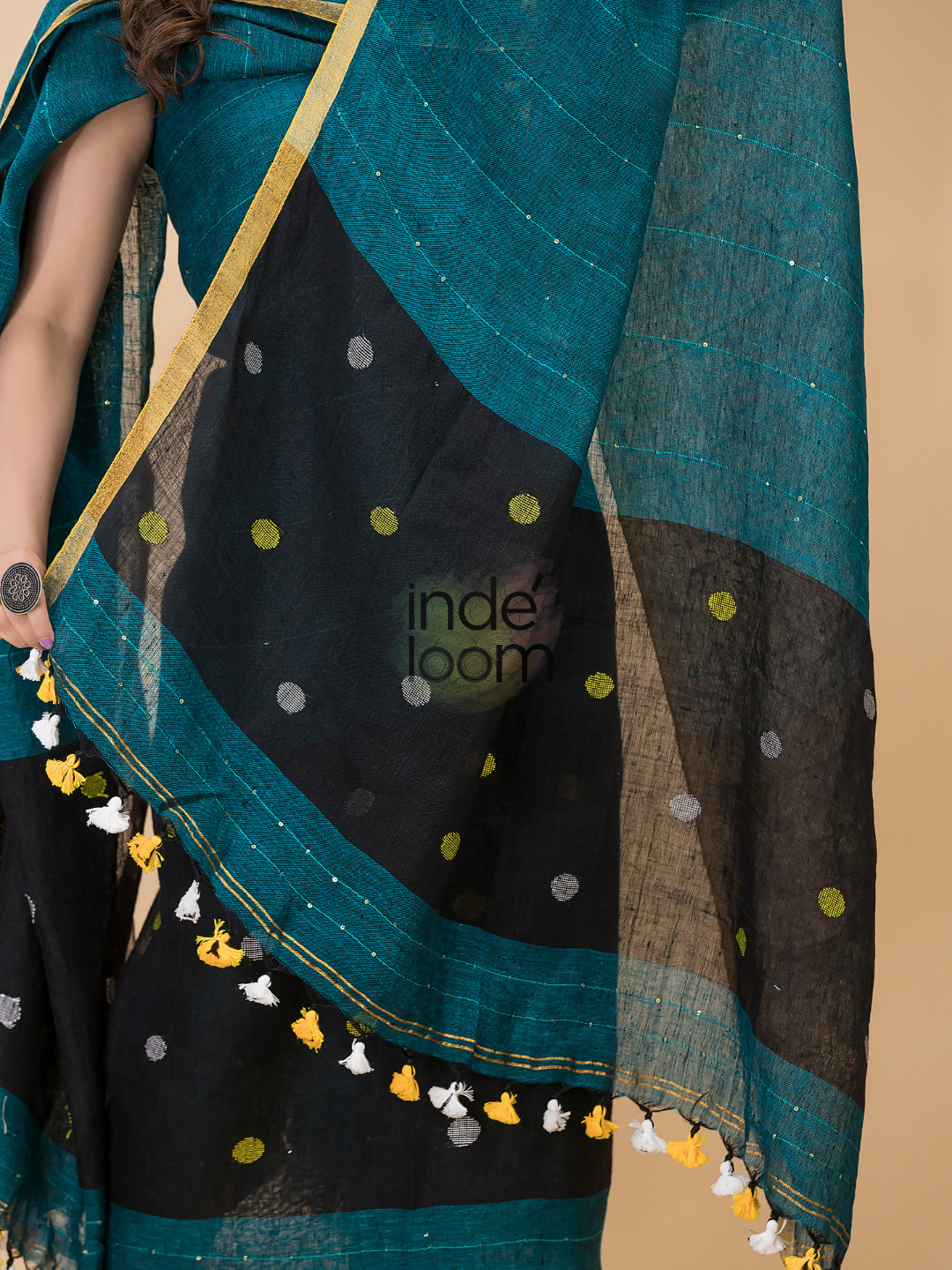 Mint Green Linen X Linen 2-Piece Set Kurti & Dupatta (UNSTITCHED) - 071