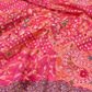 Pure Banarasi Exclusive Ektara Kora JAMDANI Tilfi saree  | Raspberry Pink