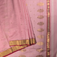 Handloom Chanderi Silk Cotton Saree  |  baby pink