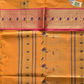 Kanchi Cotton|Marigold Yellow & Peach pink