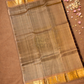 Pure Handloom Korvai Saree |Dark Brown